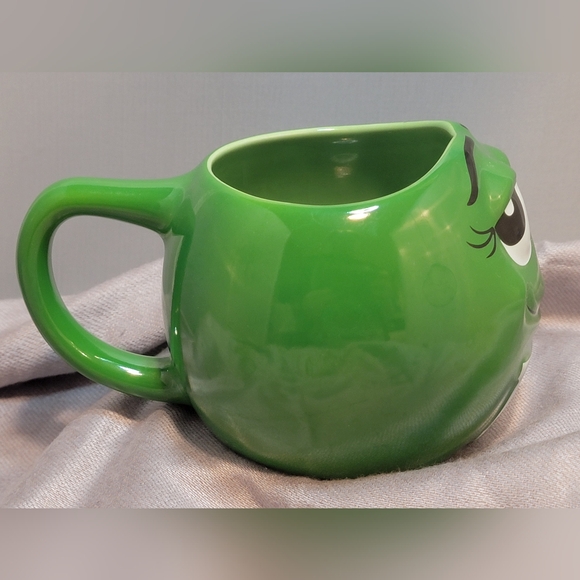 Flirty Green M&M Coffee Mug - Picture 3 of 9
